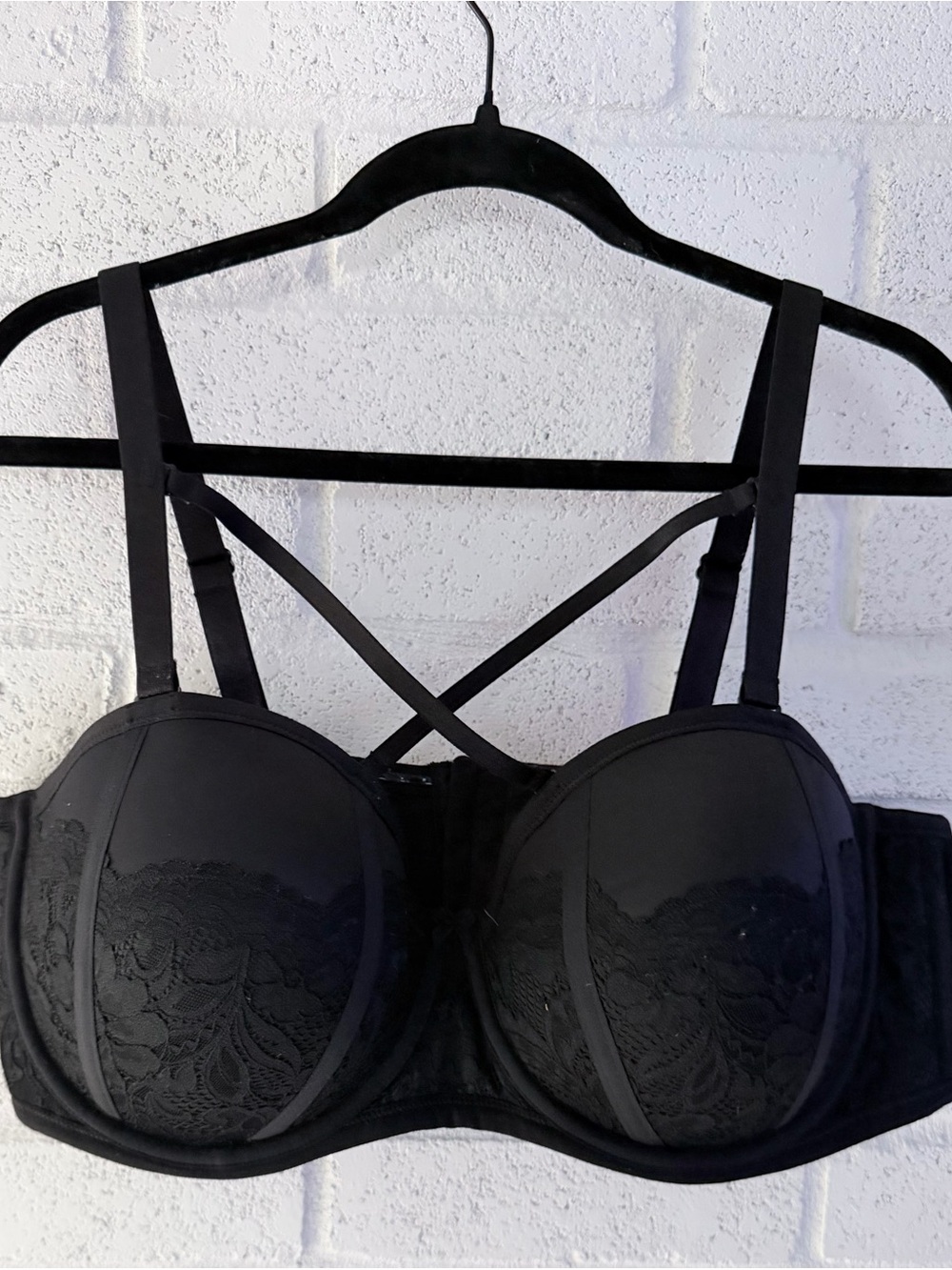 Torrid Curve NWT Lace Bra + 44DDD with strappy add-ons and 3 ways to wear
